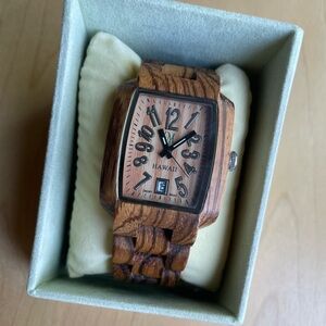 Martin and MacArthur unisex Wooden watch